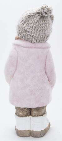 detail Figúrka dievčatko v zimnom oblečení GD DESIGN