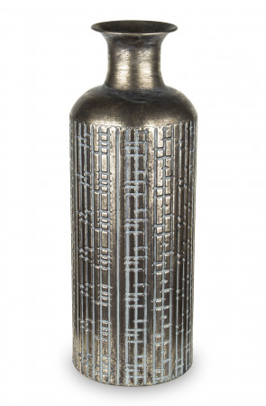 detail Kovová váza s patinou GD DESIGN