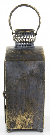 detail Kovová lucerna s patinou GD DESIGN