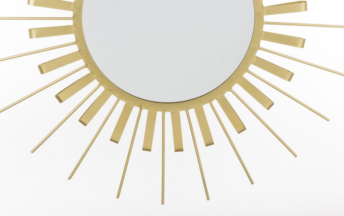 detail Zrkadlo zlaté slnko GD DESIGN