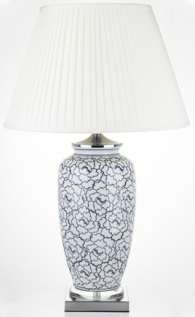 detail Lampa s modrými kvetmi GD DESIGN