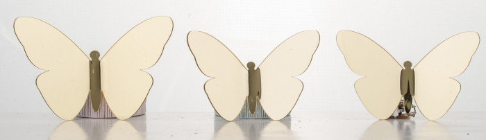 detail Dekorace zlatý motýl sada 10 ks GD DESIGN