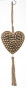 náhled Kovová závesná dekorácia srdce GD DESIGN