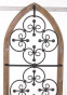 náhled Dekorácia na stenu drevené okno s kovanými prvkami GD DESIGN