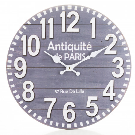 detail Sivé hodiny Antiquité de Paris GD DESIGN