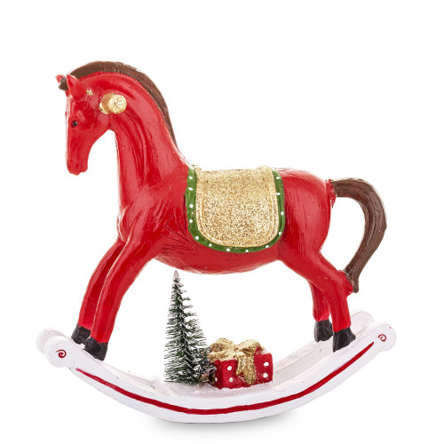 Vianočná figúrka hojdací kôň