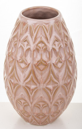 detail Keramická váza růžová 20 cm GD DESIGN