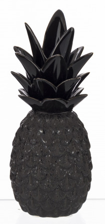 detail Keramická figúrka ananás čierny GD DESIGN