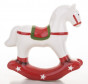 náhled Vianočné dekorácie hojdací kôň 8,5 cm GD DESIGN