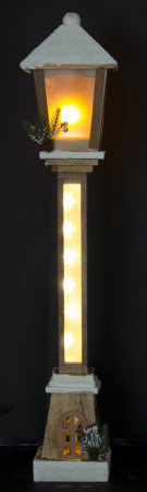 detail Vánoční dekorace lampa s led osvětlením GD DESIGN