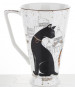 náhled Kónický porcelánový hrnček s motívom mačiek 500 ml GD DESIGN