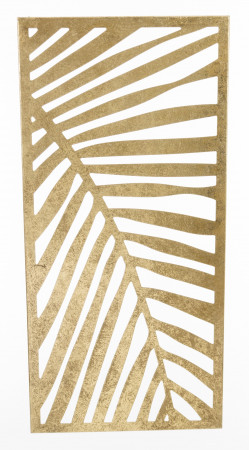 detail Zlatý palmový list na stenu GD DESIGN