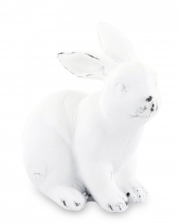detail Dekorácia biely zajačik GD DESIGN