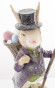 náhled Figúrka zajac v klobúku s košom vajec GD DESIGN