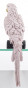 náhled Figurka růžový papoušek 36 cm GD DESIGN