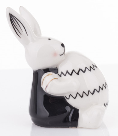 detail Dekorácia figúrka králik s vajíčkom GD DESIGN