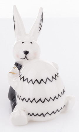 detail Dekorácia figúrka králik s vajíčkom GD DESIGN