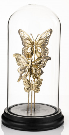 detail Dekorácia motýlikovia pod poklopom GD DESIGN
