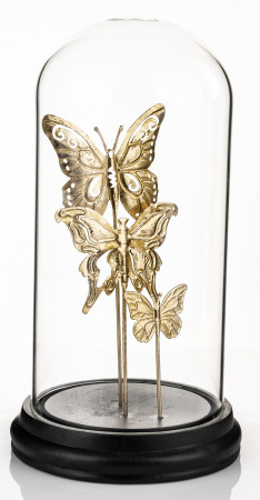 detail Dekorácia motýlikovia pod poklopom GD DESIGN