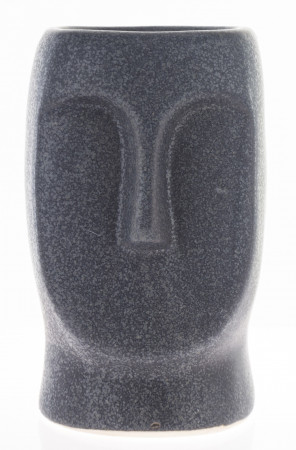 detail Keramická aromalampa hlava čierna GD DESIGN