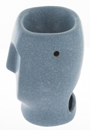 detail Keramická aromalampa hlava modrá GD DESIGN