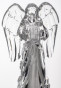 náhled Figurka anděl s LED osvětlením GD DESIGN