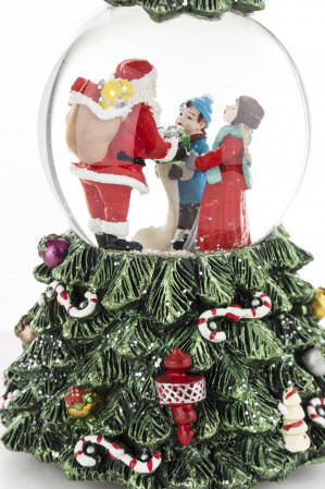 detail Vianočná dekorácia s hracou skrinkou GD DESIGN
