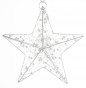 náhled Dekorace stříbrná hvězda s LED osvětlením GD DESIGN
