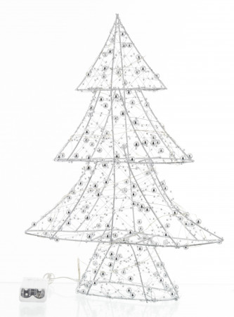 detail Dekorácia vianočný stromček s LED osvetlením GD DESIGN