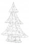 náhled Vianočný stromček s LED osvetlením GD DESIGN