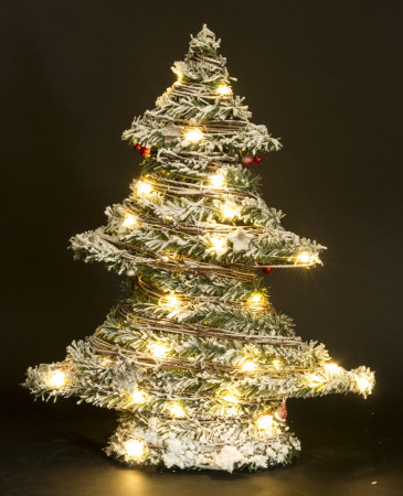 detail Dekorácia stromček s LED osvetlením GD DESIGN