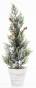 náhled Vánoční dekorace stromek v květináči 43 cm GD DESIGN
