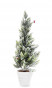 náhled Vánoční dekorace zasněžený stromek v květináči 58 cm GD DESIGN