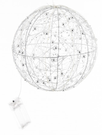 detail Ozdoba koule s led osvětlením 20 cm GD DESIGN