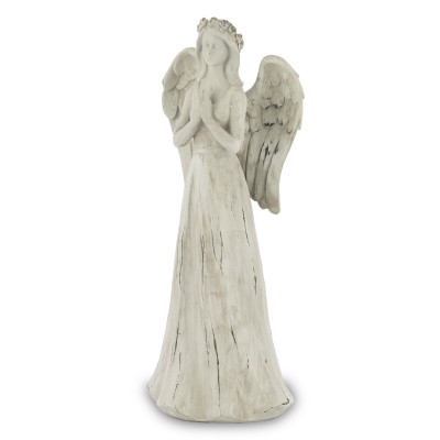 Dekorační figurka anděl s patinou