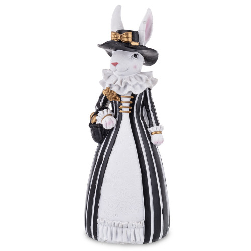 Figúrka králik s klobúčikom