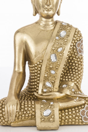detail Figúrka Budda zlatý GD DESIGN