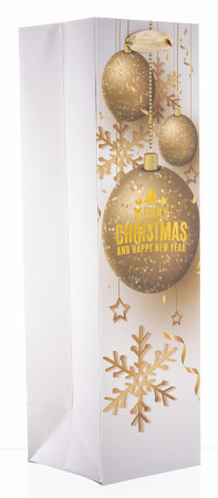 detail Vianočná darčeková taška na fľašu GD DESIGN
