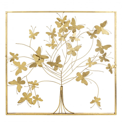Nástenná dekorácia strom s motýľmi