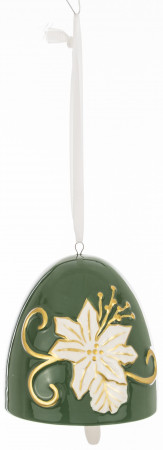 detail Keramický zvoneček zelený GD DESIGN