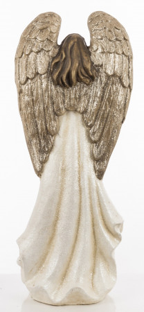 detail Dekorácia anjel s trúbkou a ľad osvetlením GD DESIGN