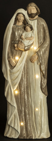 detail Vánoční betlém s led osvětlením GD DESIGN