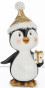 náhled Vánoční figurka tučňák 2 varianty GD DESIGN