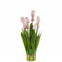 náhled Dekoračná kytica umelých ružových tulipánov GD DESIGN