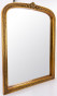 náhled Nástenné zrkadlo zlaté s ozdobným rámom GD DESIGN