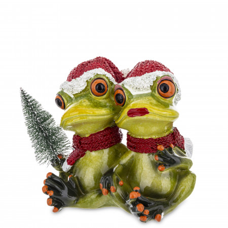 detail Vianočné žaby so stromčekom GD DESIGN