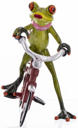 detail Žaba na bicykli GD DESIGN