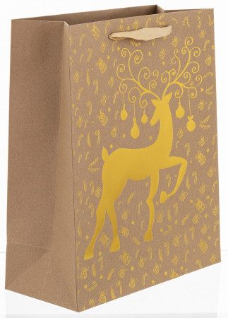 detail Vánoční dárková taška 32 cm GD DESIGN