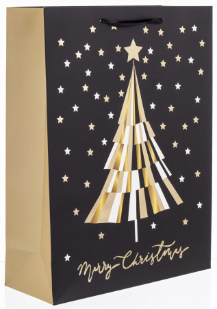 detail Vianočná darčeková taška so stromčekom 40 cm GD DESIGN
