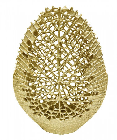 detail Váza kov zlatá GD DESIGN